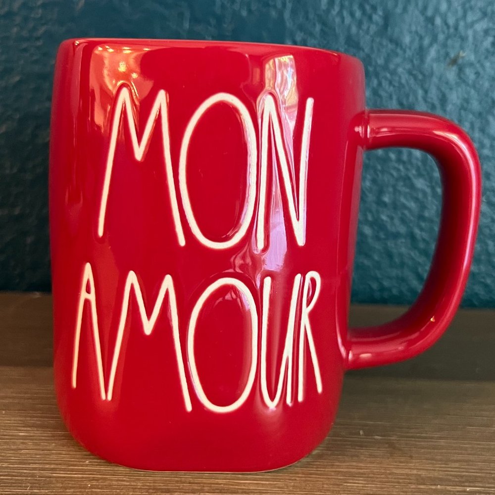 NWT Rae Dunn "Mon Amour" mug